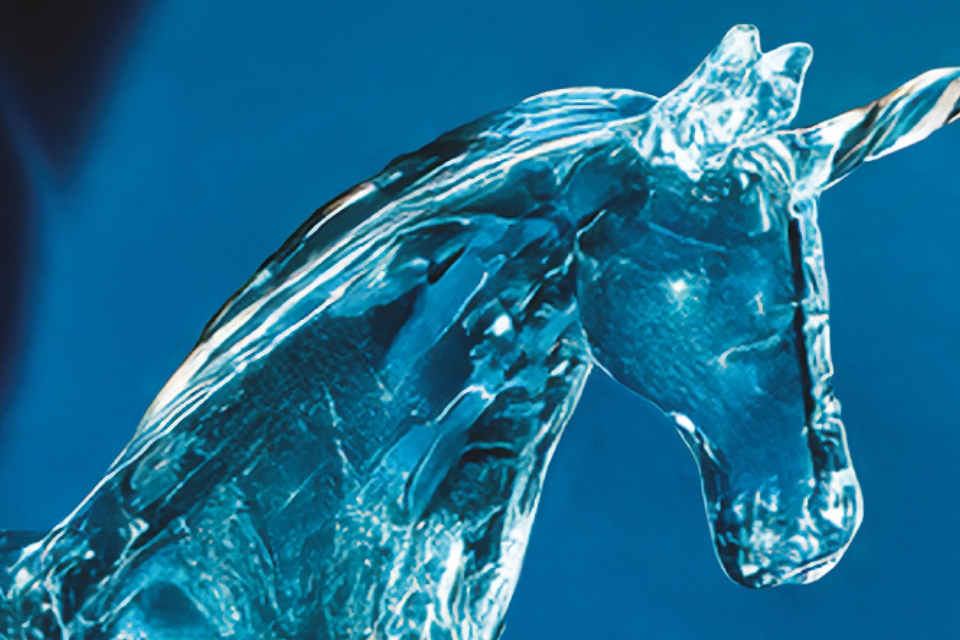 crystal unicorn